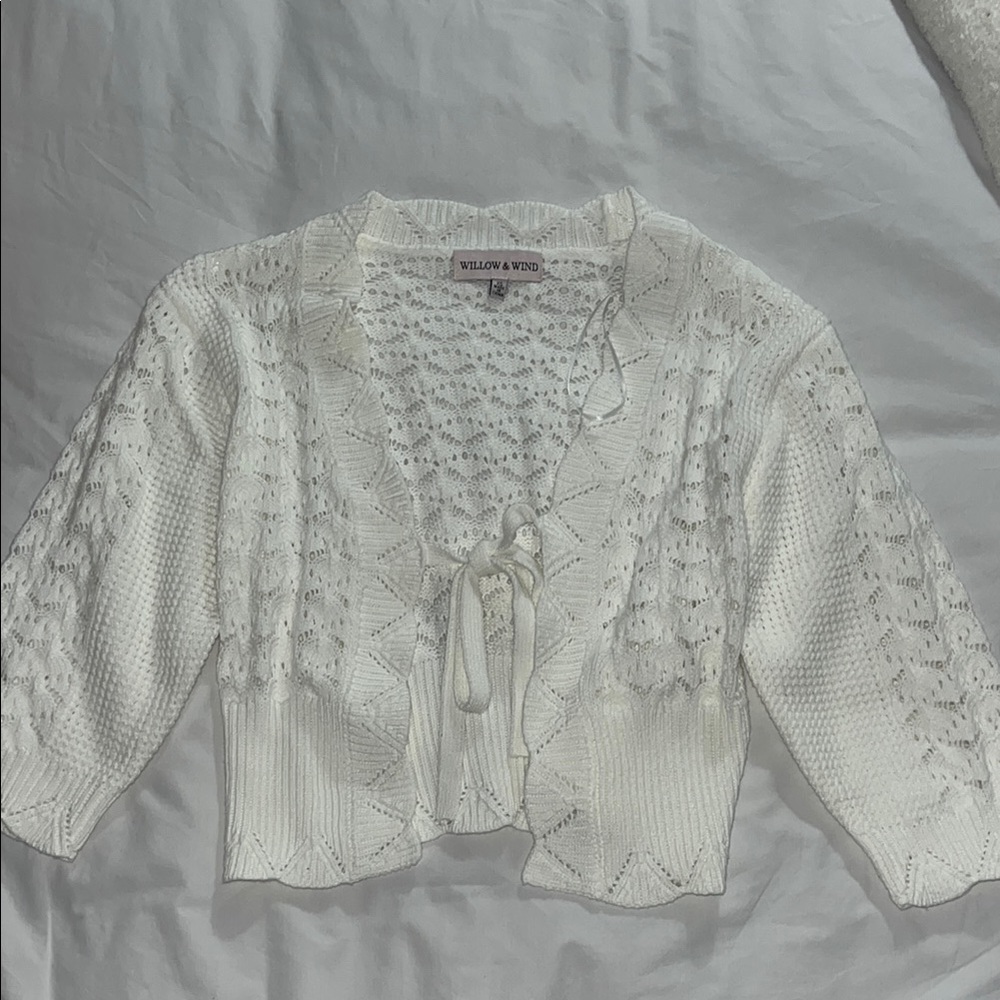 Women's White Sweater
